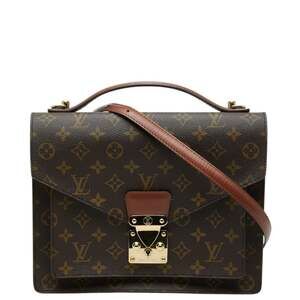 Louis Vuitton Monceau Handbag Canvas #255919L10B